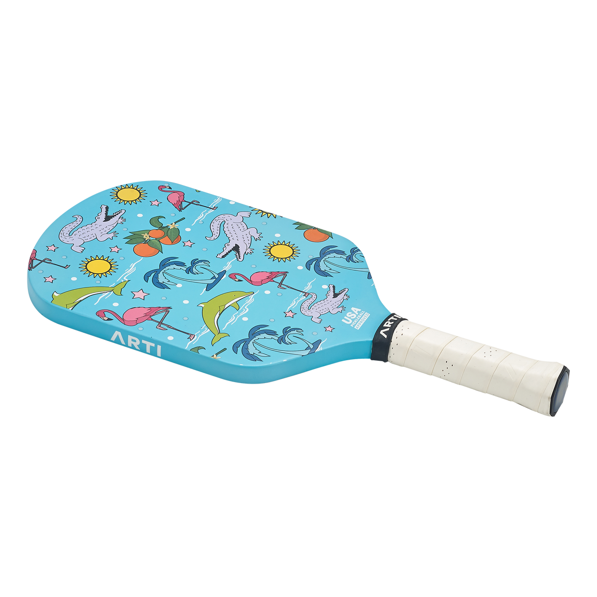 ARTI 16mm T700 Carbon Fiber "FLORIDA" Pickleball Paddle - USA Pickleball Approved