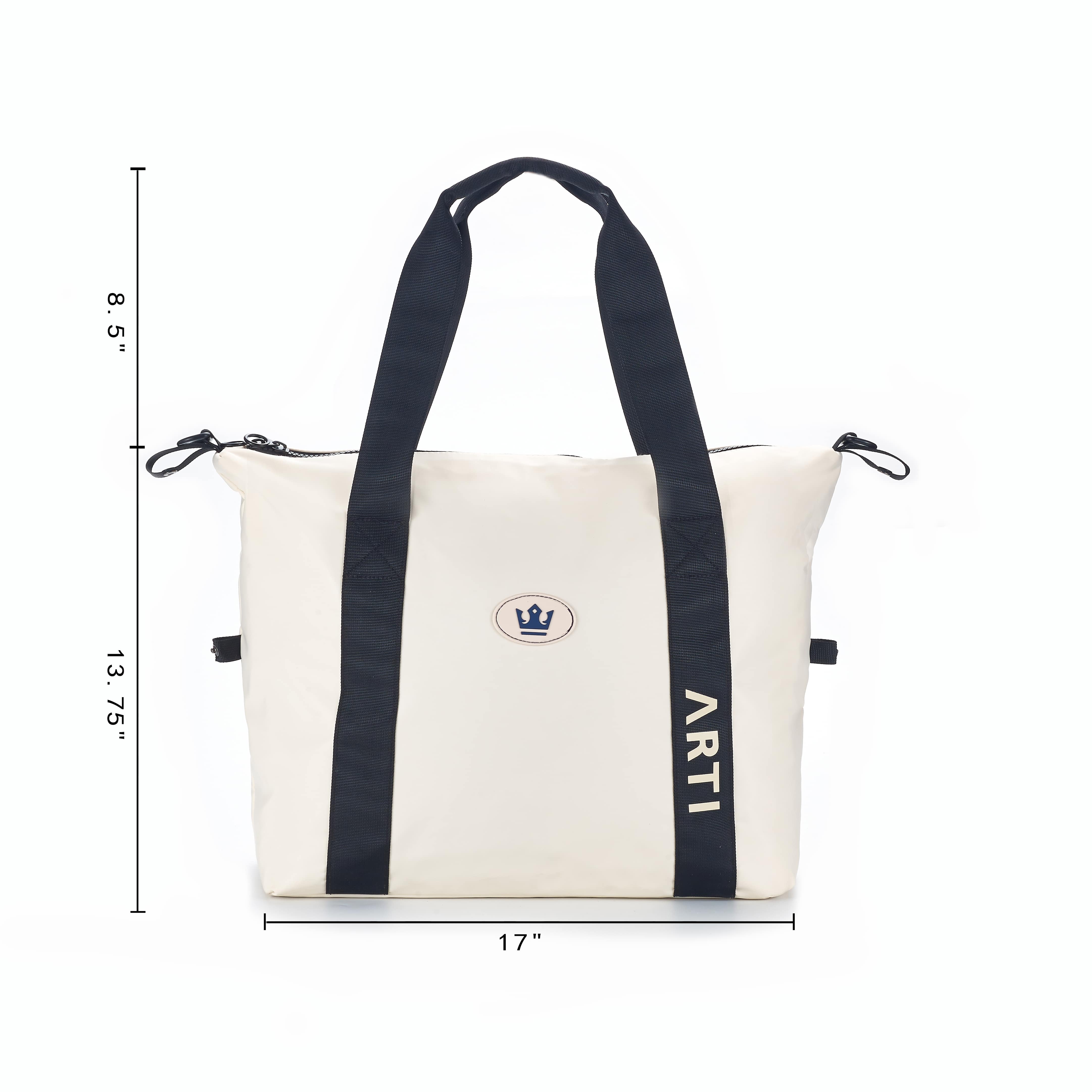 ARTI Cream Duffle Bag