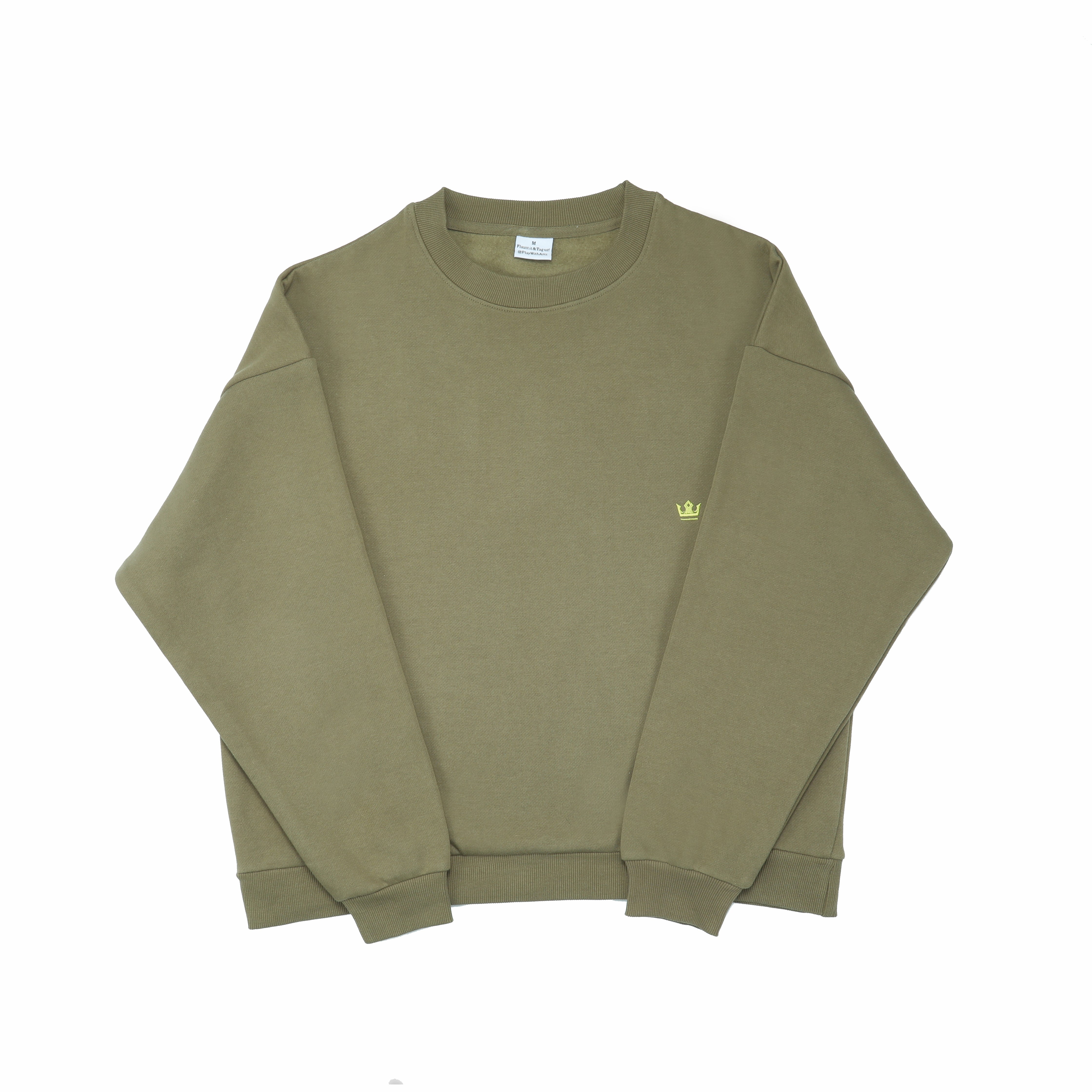 ARTI “Let’s Play” Heavyweight Crewneck – Olive