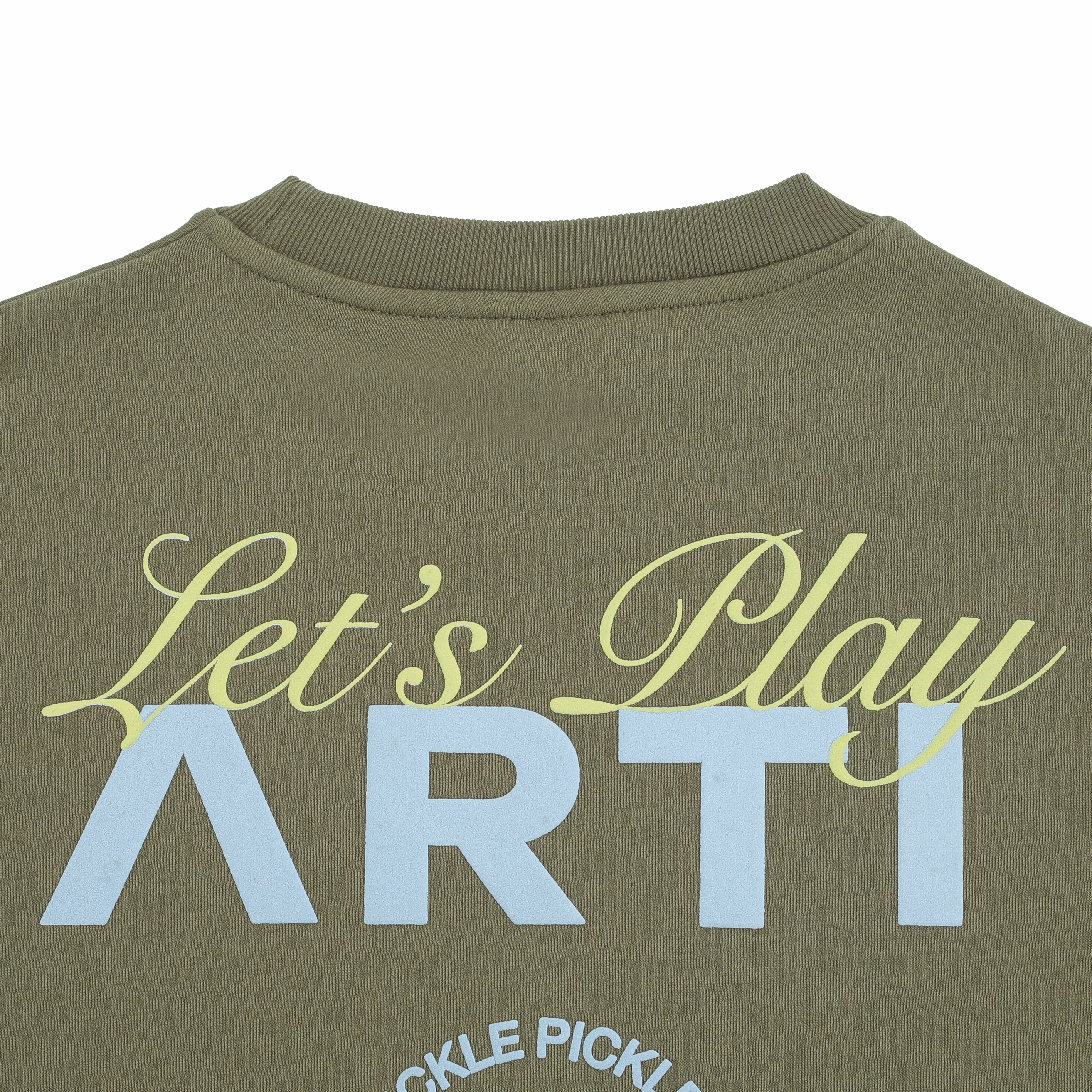 ARTI “Let’s Play” Heavyweight Crewneck – Olive