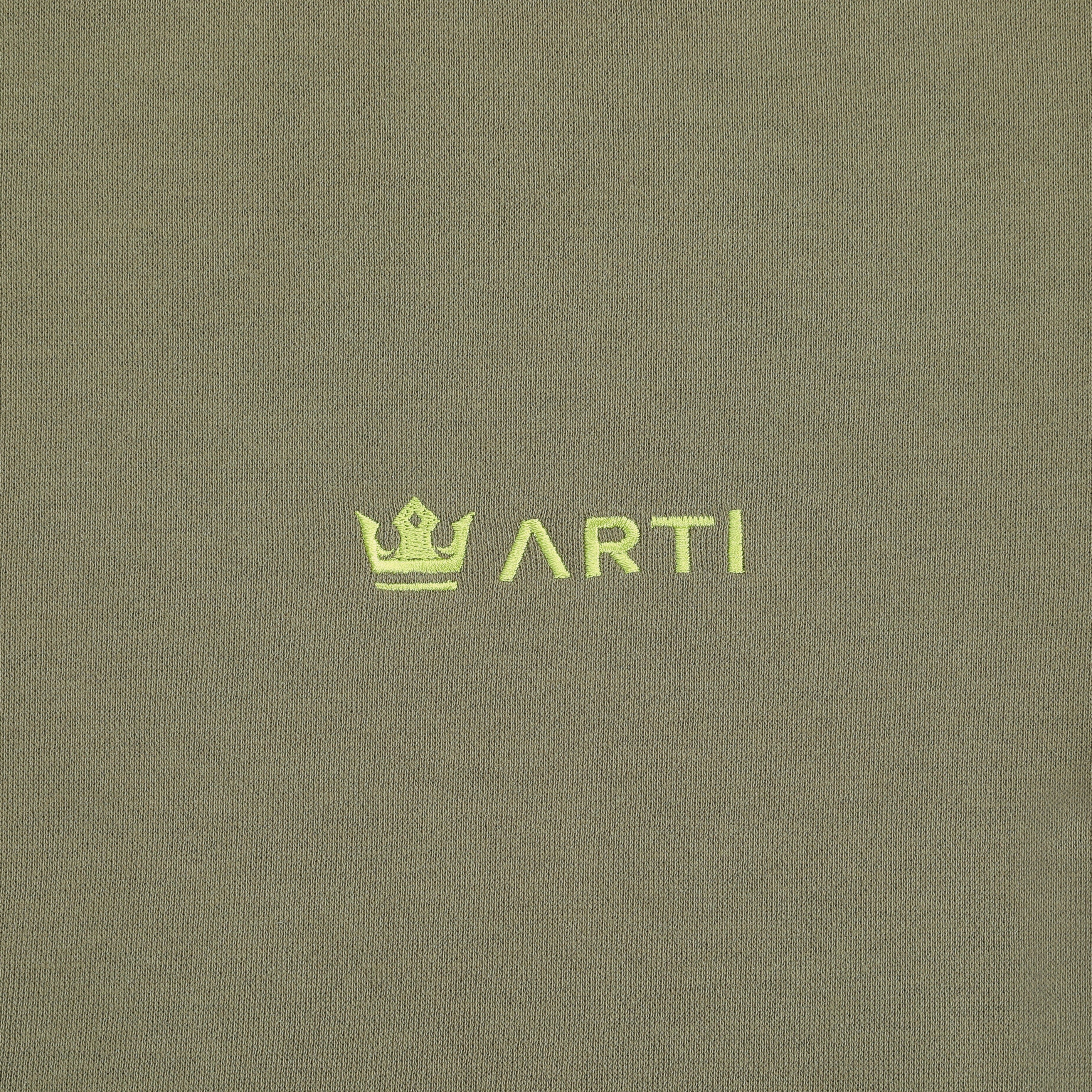 ARTI “Let’s Play” Heavyweight Crewneck – Olive