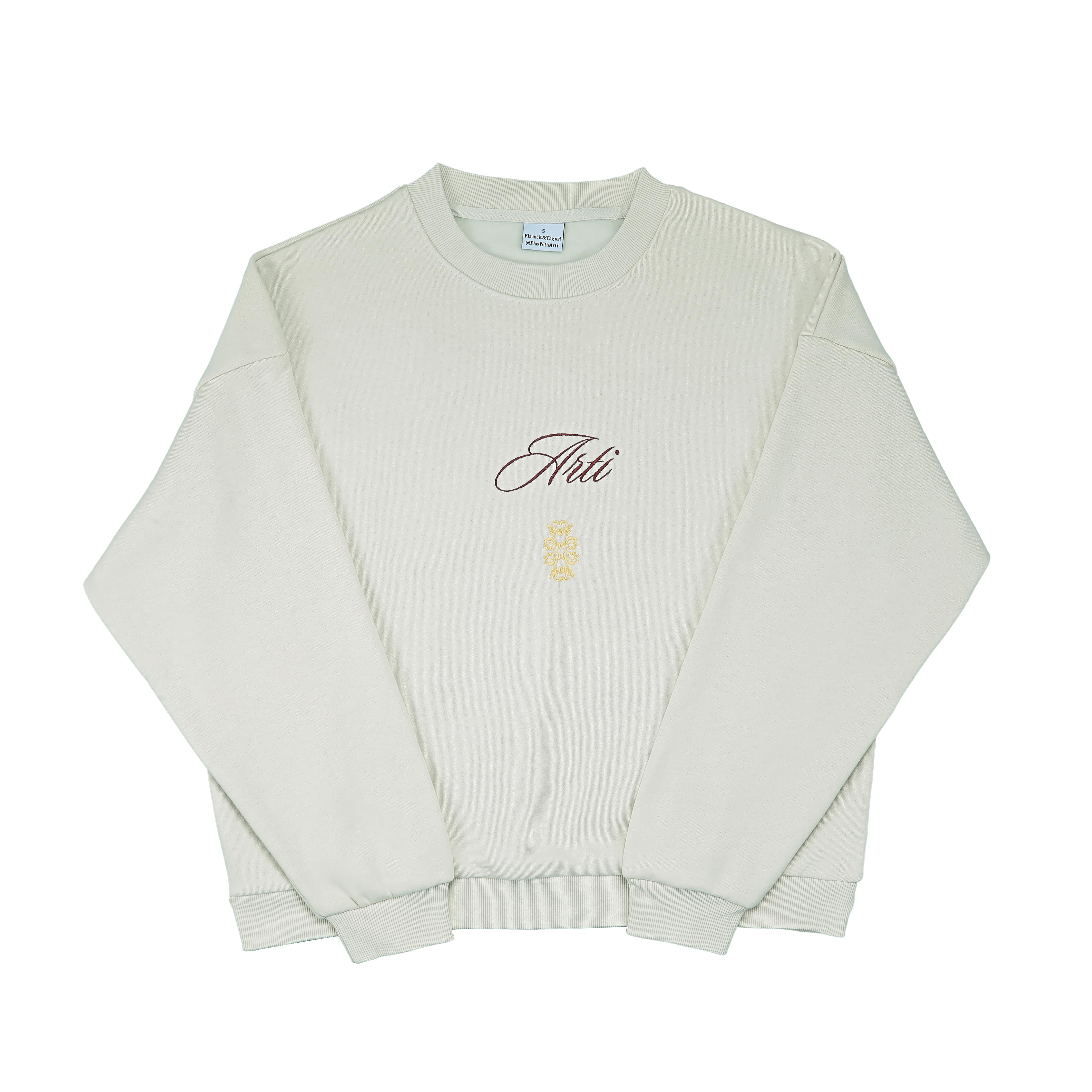 ARTI “Wanna Play With My Pickle?” Crewneck – Ivory